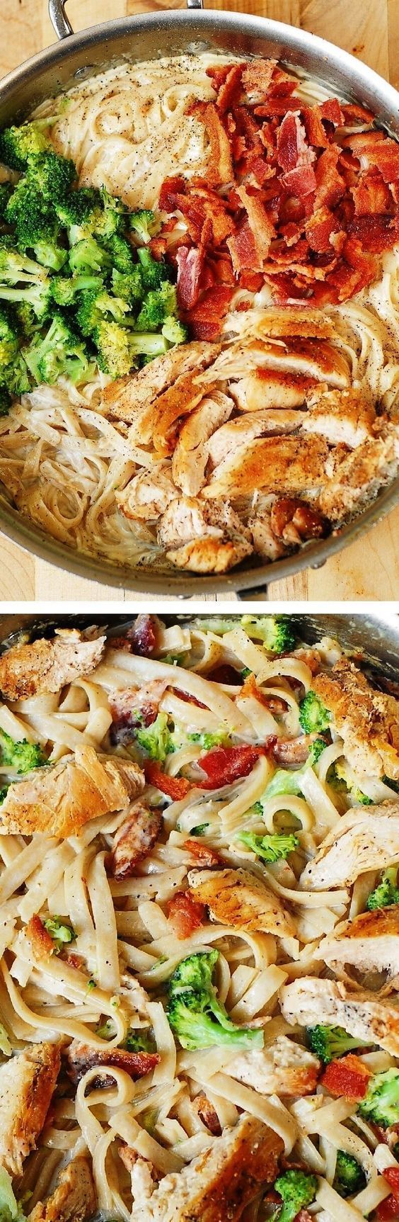 If you like pasta, chicken and bacon then this dish is for you! #Fallrecipes