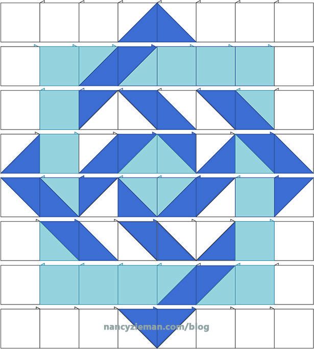 Illusion Quilts Made Easy with Half Square Triangles by Nancy Zieman | Sewing With Nancy