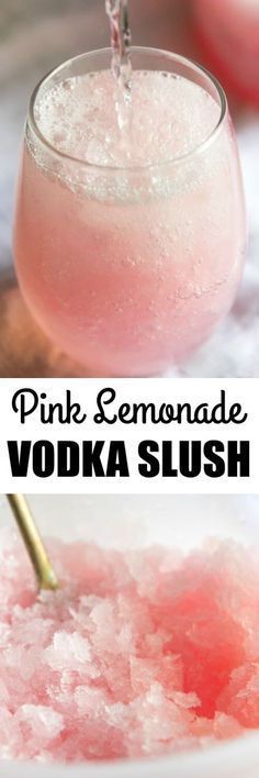 It only takes 3 ingredients to make this easy Pink Lemonade Vodka Slush! This Midwestern classic is great for the holidays,