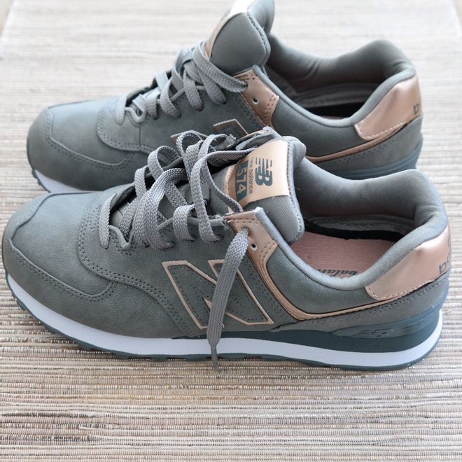 Pinterest: /Cleermartin/ New Balance Metallic 574 Sneakers | Modish and Main… Just copped these and Im in LOVE!!!!!!!