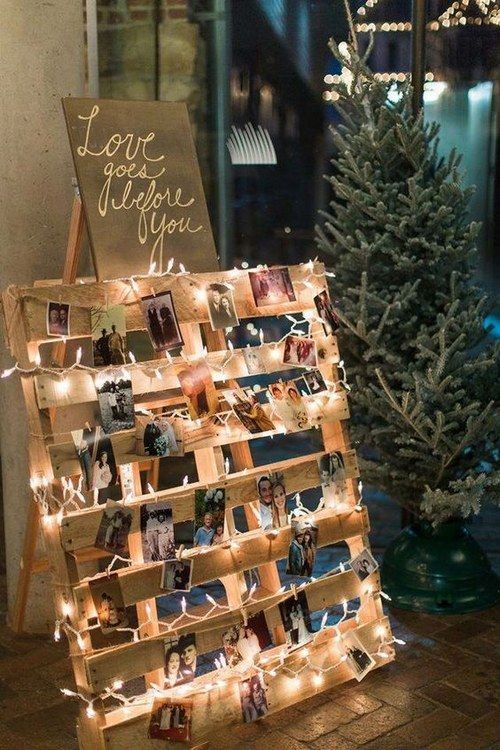 rustic wedding photos and wooden pallet bridal show ideas / www.himisspuff.co…