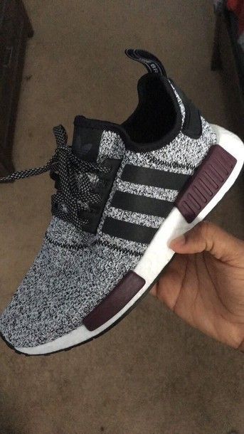 shoes adidas sneakers tumblr adidas shoes black and white adidas nmd burgundy grey low top sneakers maroon/burgundy custom shoes