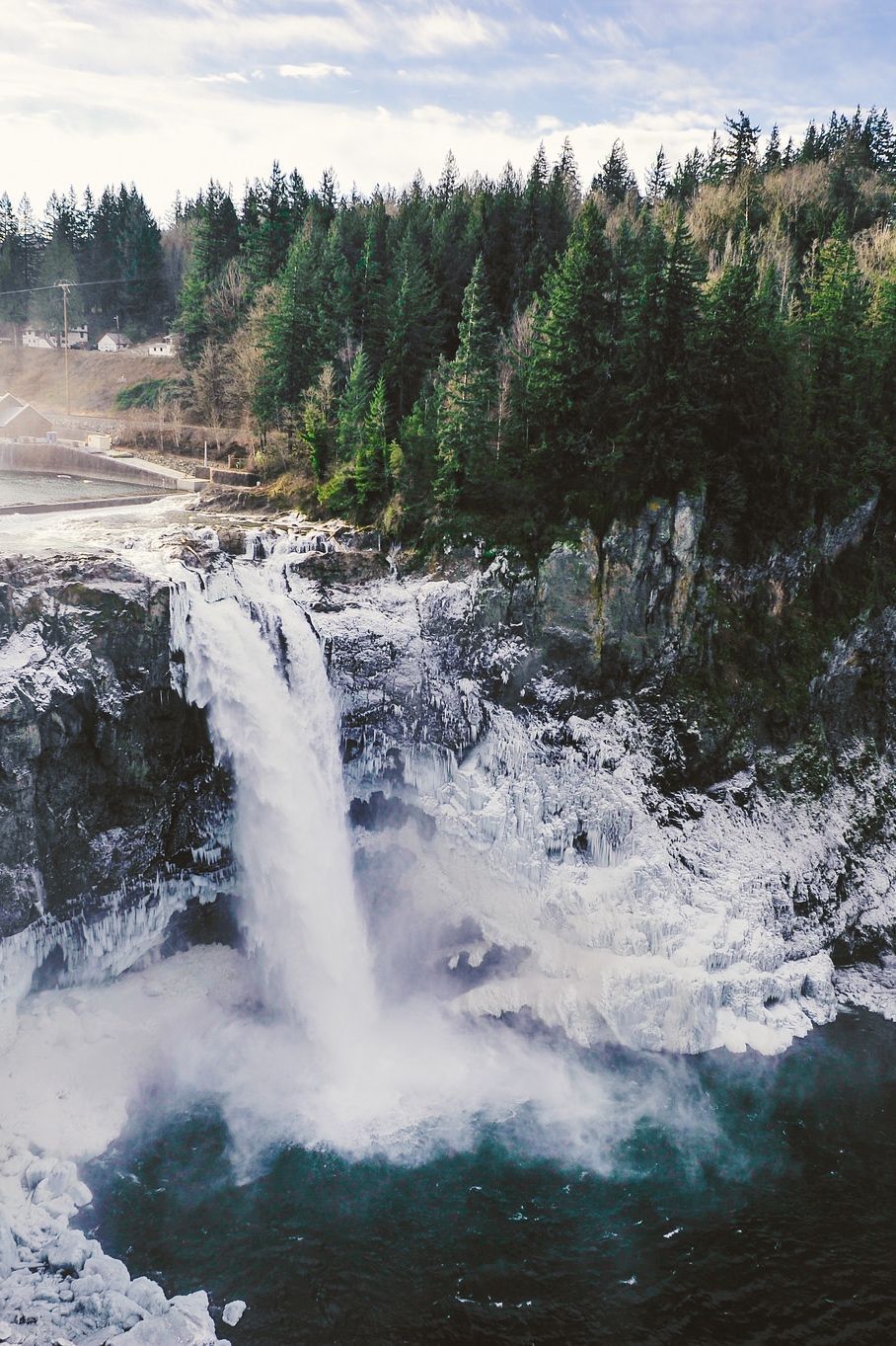 some of the beauty from my home state, Washington. Snoqualmie Falls.