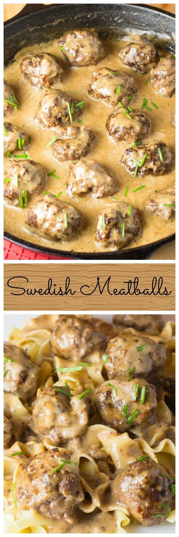 These meatballs are awesome! A super meatball recipe slathered in rich, creamy sauce.