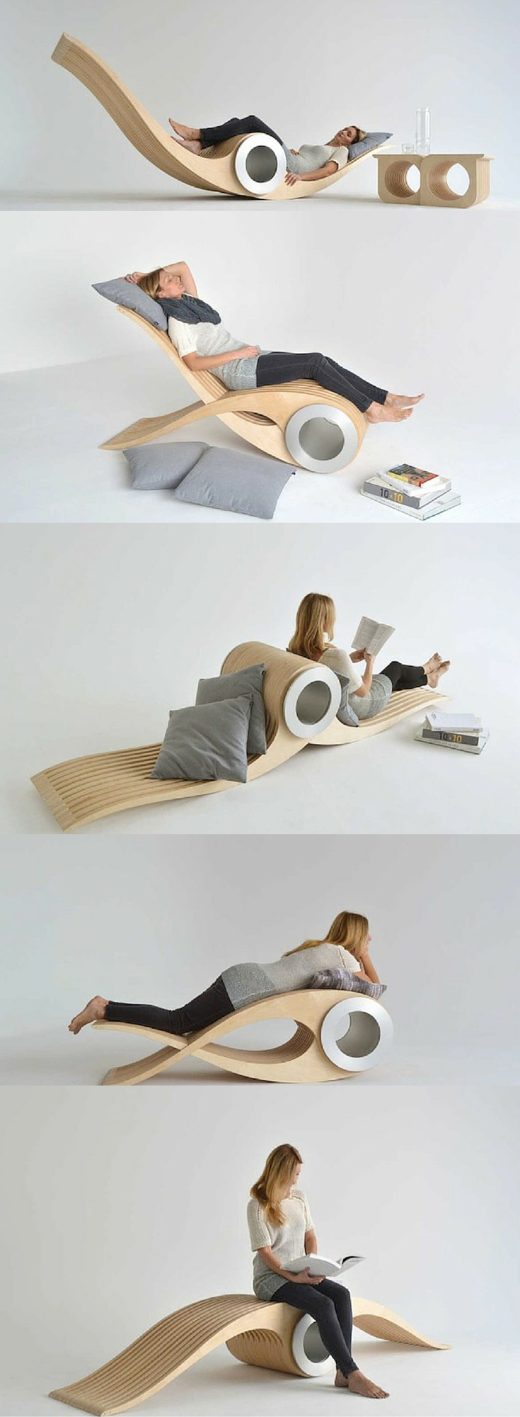 Transforming Chair Lets You Rest In Different Positions For Maximum Comfort