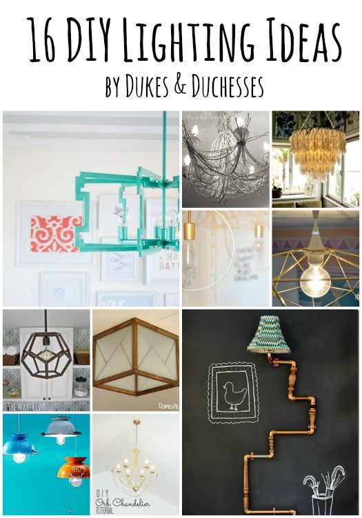 Amazing DIY Lighting Ideas