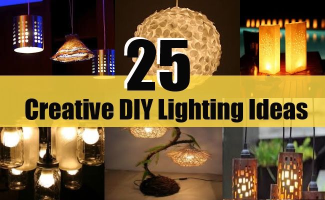 Amazing DIY Lighting Ideas