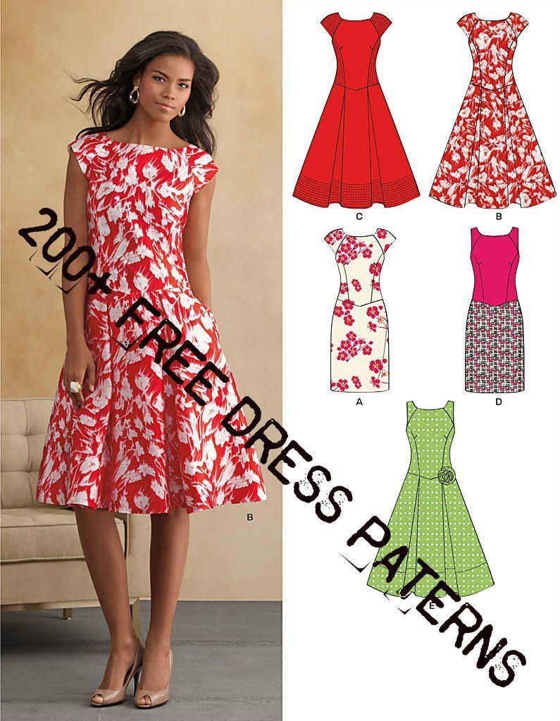 200+ Free Dress Patterns | We Know How To Do It