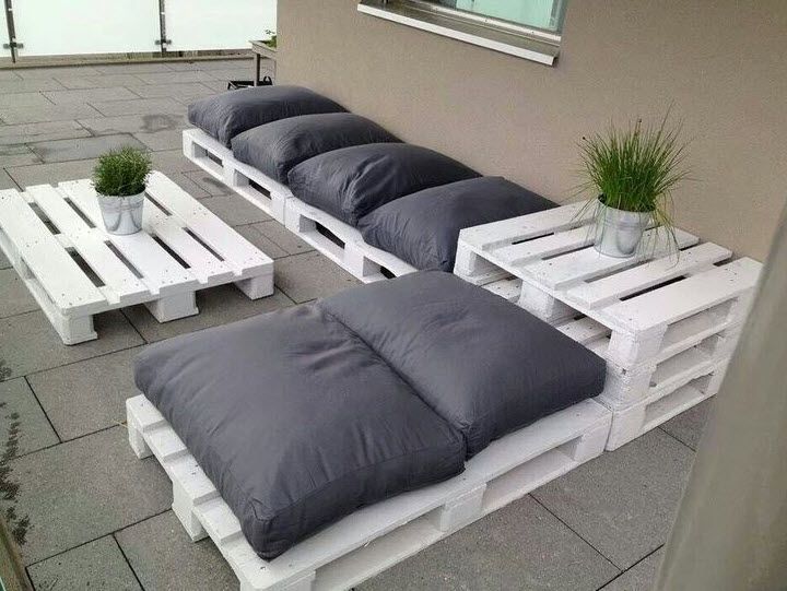 39 Innovative and Ingenious DIY Outdoor Pallet Furniture Designs – Pallet Ideas
