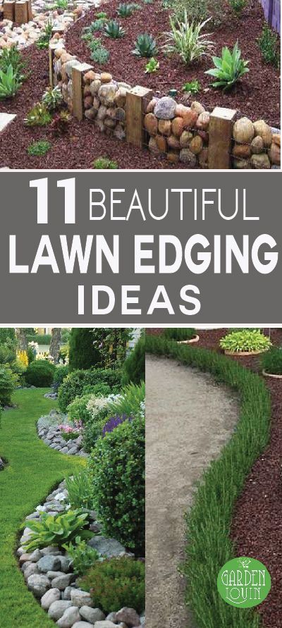 A nice clean garden edge gives your landscape definition and texture. Of course, we’d all love a professionally designed garden