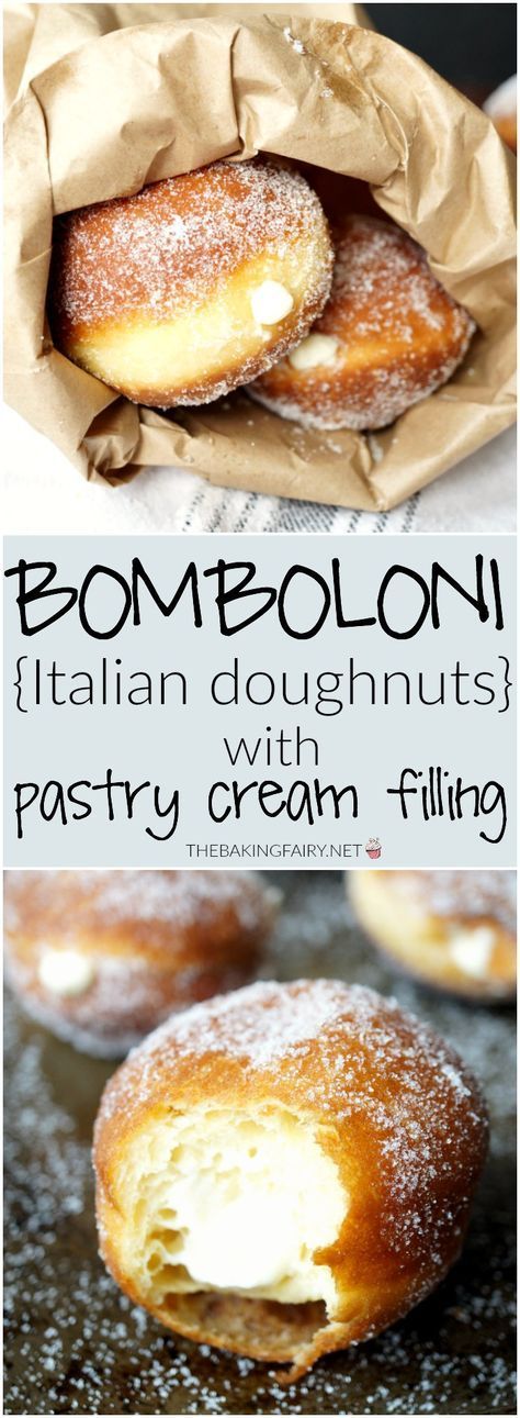 Bomboloni (italian doughnuts)