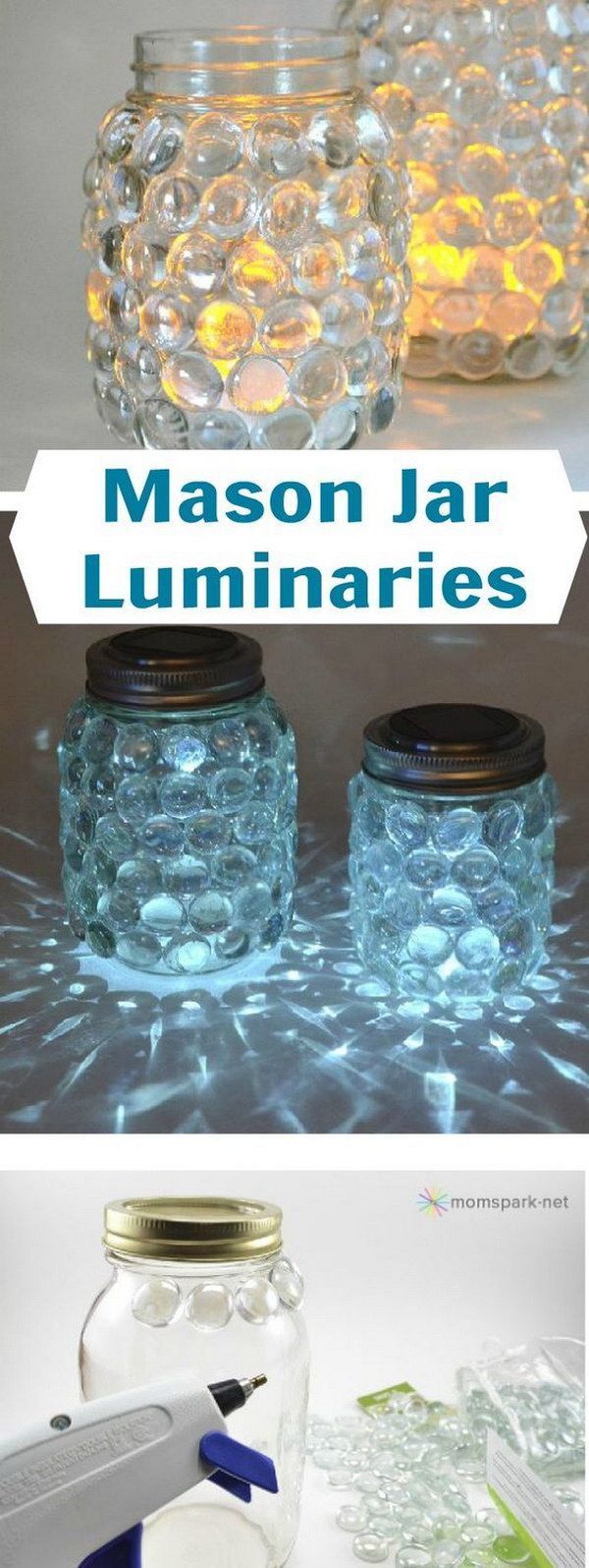 Craft DIY – Mason Jar Luminaries: