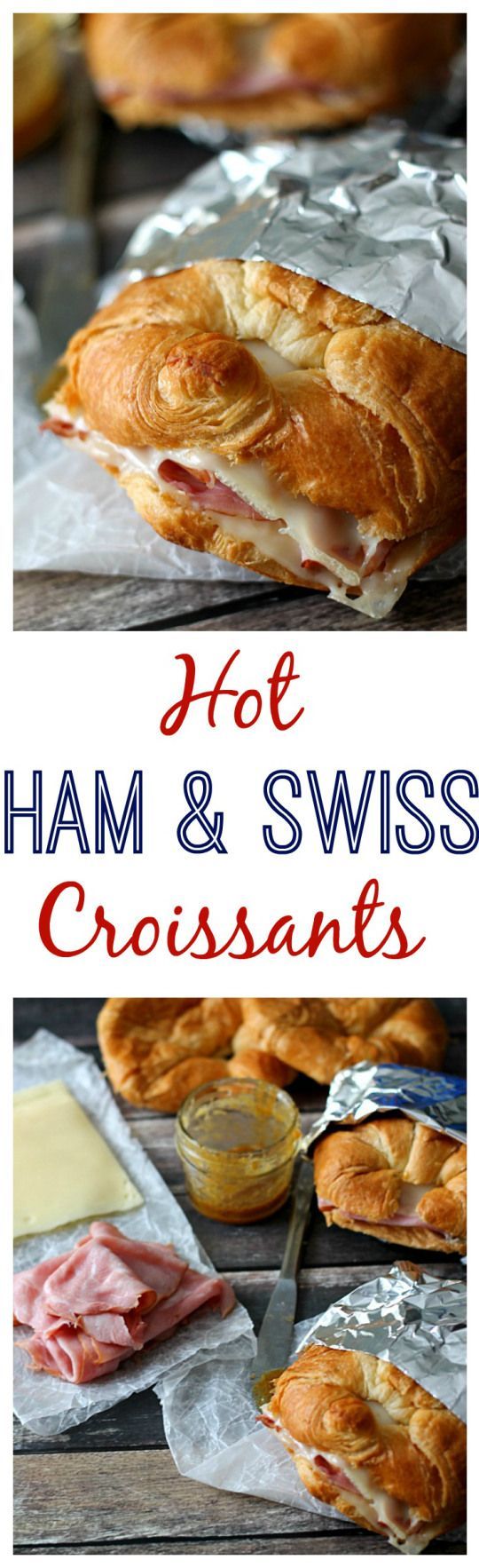 Hot Ham & Swiss Croissants- (!!!!) extremely easy et good. The sauce is really good but slightly too sweet. (Which I preferred ).