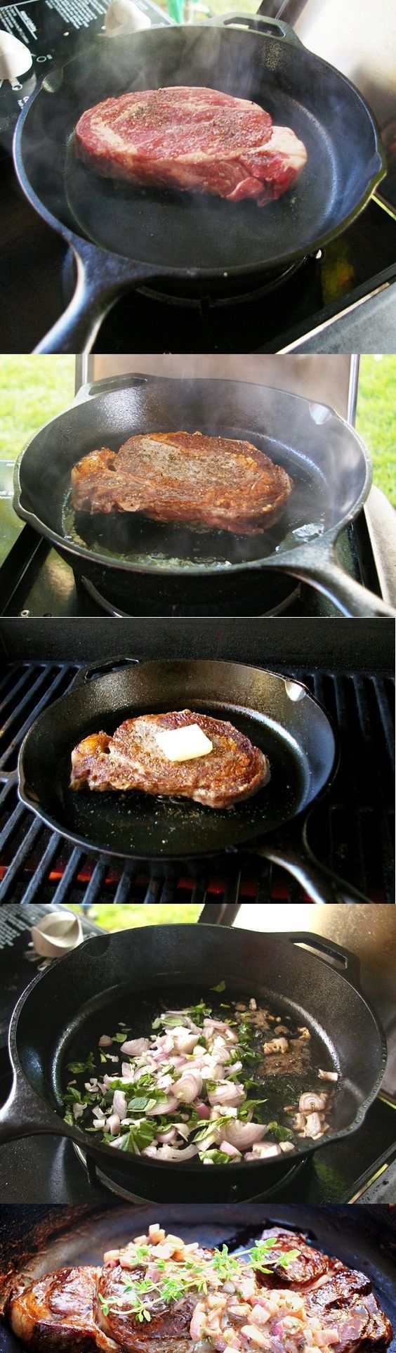 How to Cook the Perfect Restaurant Steak on your Backyard Grill.