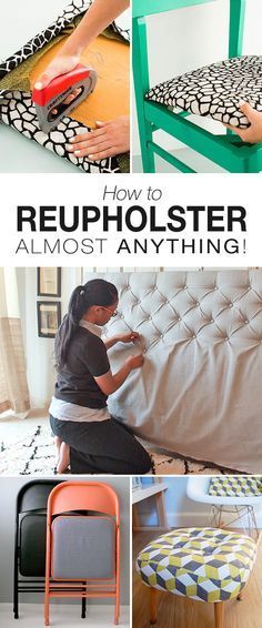 How to Reupholster Almost Anything » iSeeiDoiMake
