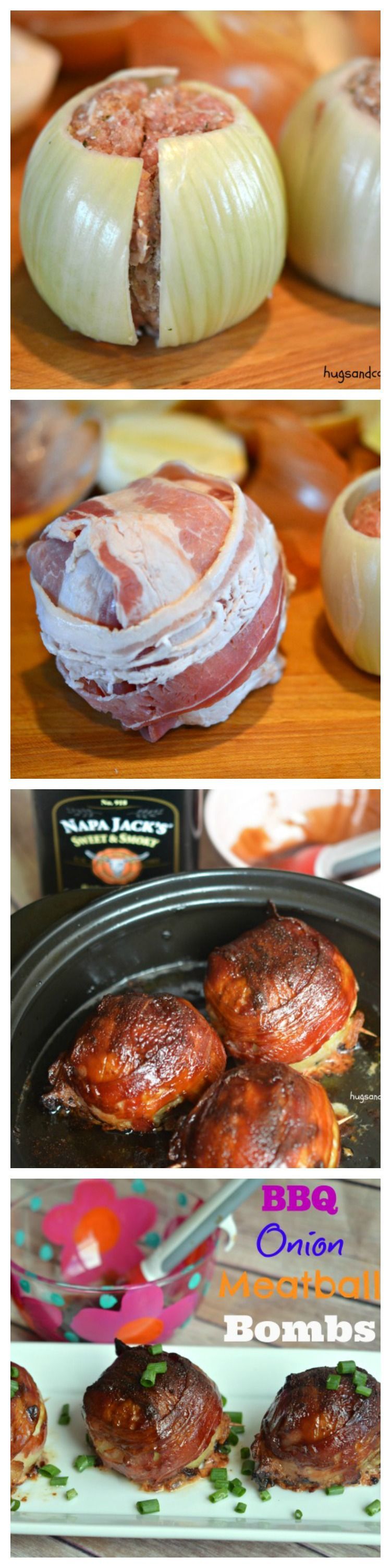 Meatloaf bombs…I will try with a smaller piece of onion or cheese inside, or both.