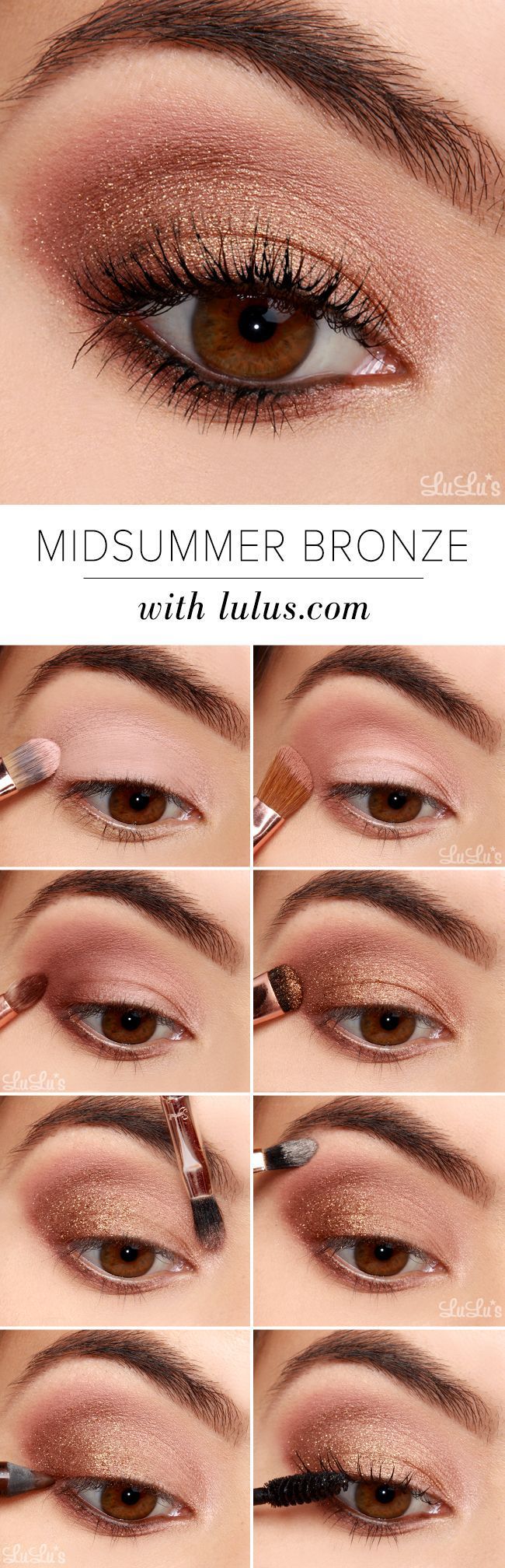 Midsummer Bronze Eyeshadow Tutorial