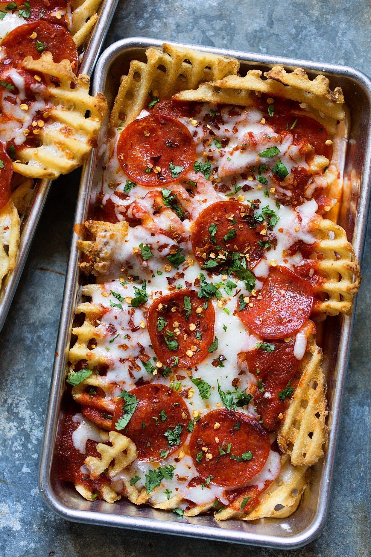 Pizza Waffle Fries Are a Glorious Sight to Behold — Delicious Links