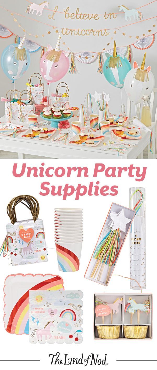 Planning a birthday party or special celebration? Add some kid-friendly unicorn party decorations for a festive update.