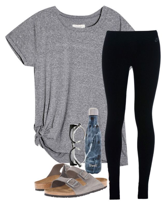 Random set by theperksofbeinghope on Polyvore featuring NIKE, Birkenstock and Swell