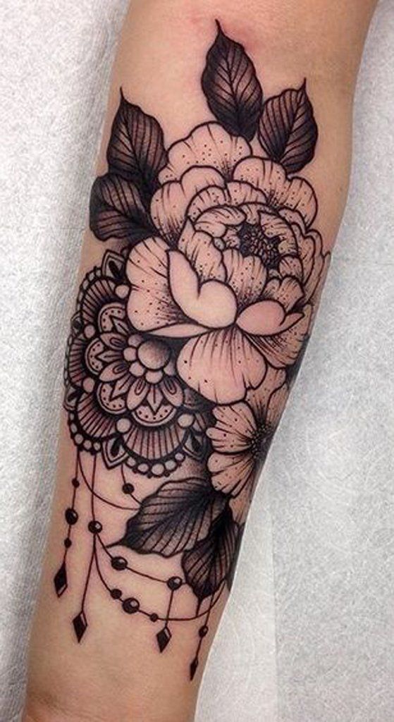 Rose Arm Sleeve Tattoo – MyBodiArt.com