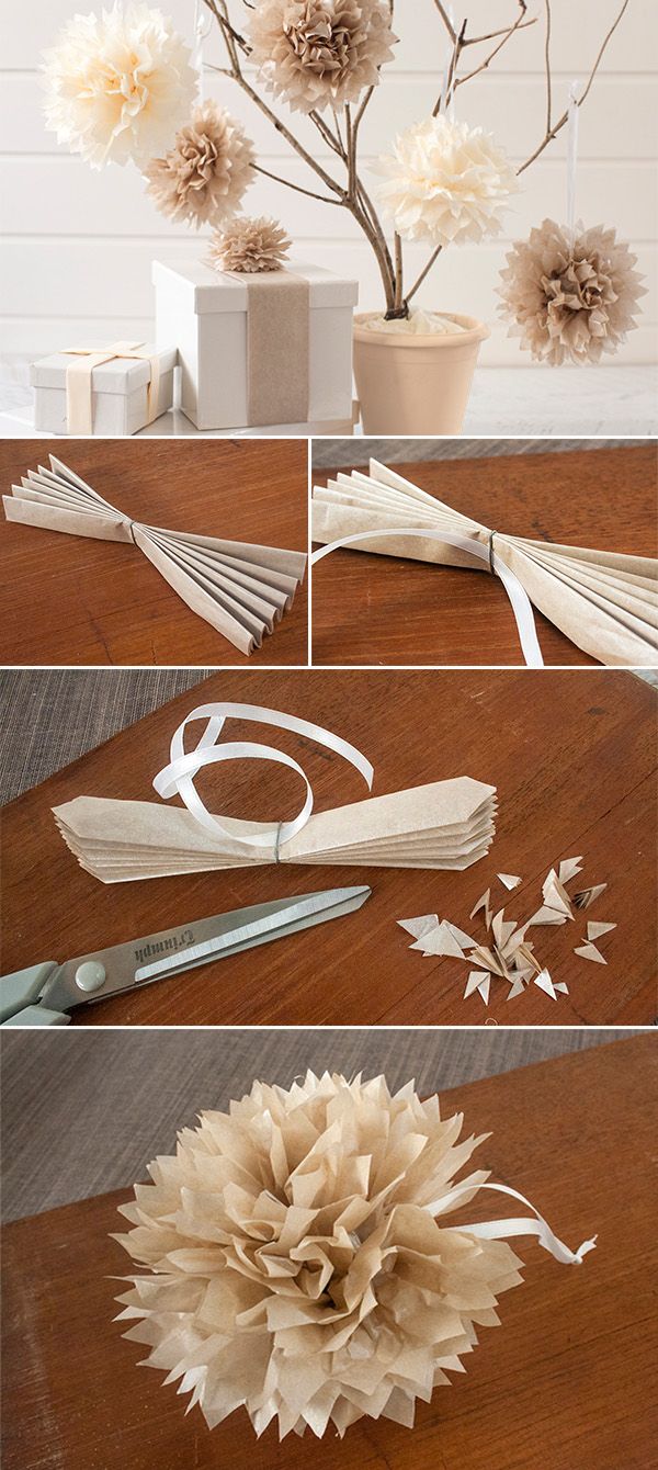 Diy paper flowers for rustic wedding ideas