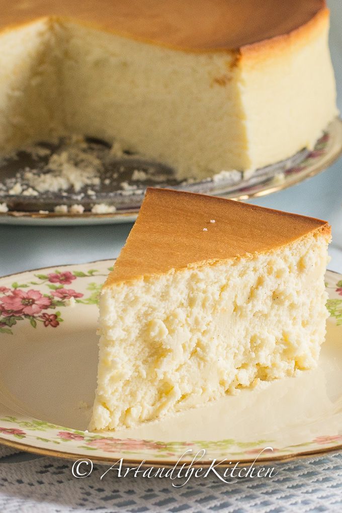 Tall and Creamy New York Cheesecake – Now THIS is what cheesecake should be!