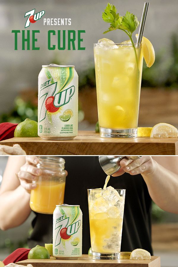 The Cure is way more than “hair of the dog.” With a splash of vodka, citrus, greens, and Diet 7UP, it’s the cure for a