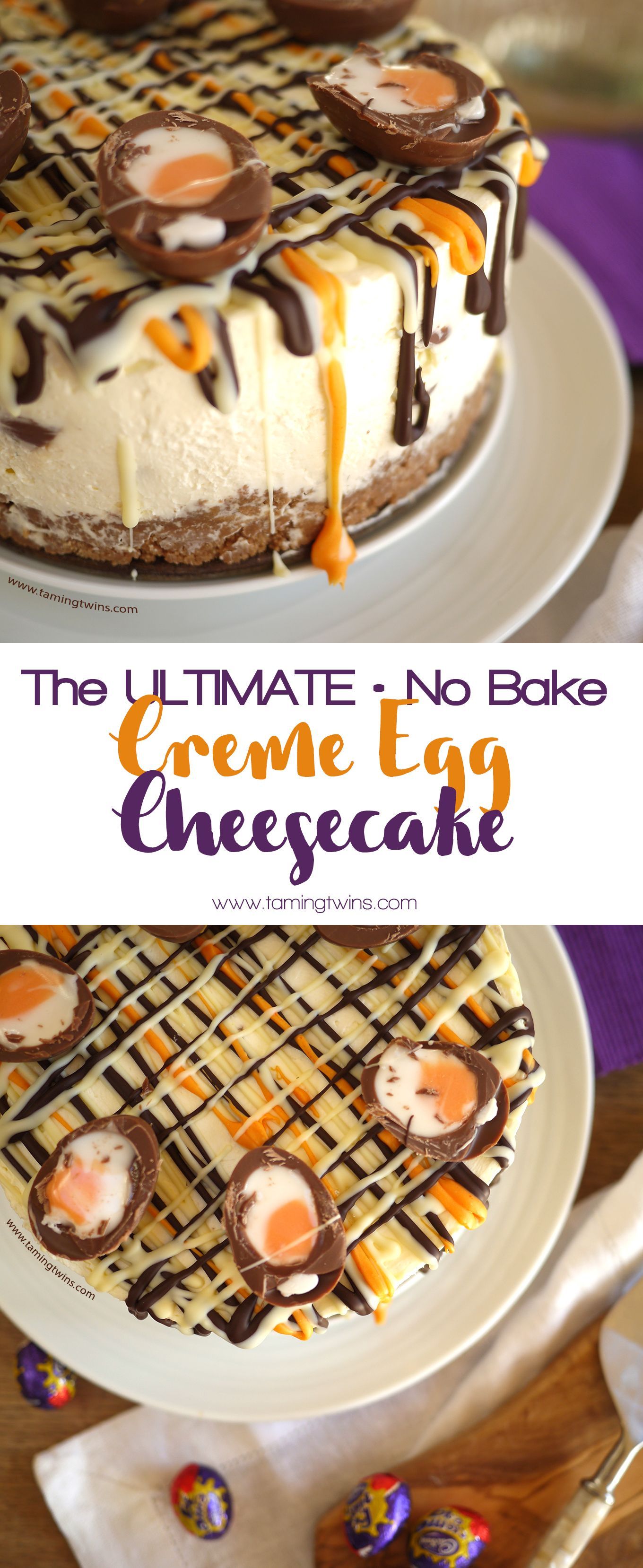 This Cadburys Creme Egg Cheesecake Recipe (No Bake!) has been viewed over a million times. The ultimate Easter chocolate make,