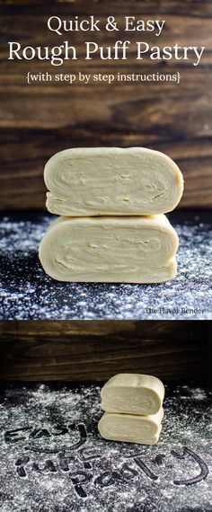 Unbelievably easy Rough Puff pastry – Quick and easy to make and tasted infinitely better than store bought (30 -45 minutes only)!