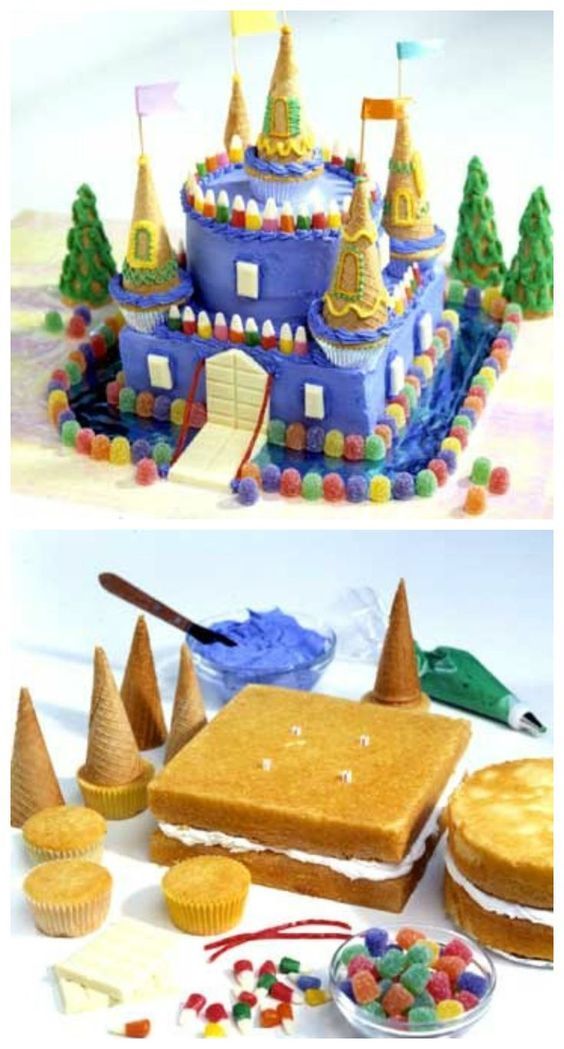 Useful for ideas in constructing FINALLY! A CASTLE CAKE THAT LOOKS PRETTY…