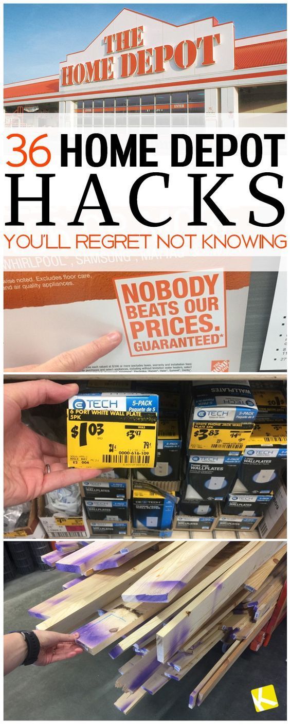 36 Home Depot Hacks Youll Regret Not Knowing