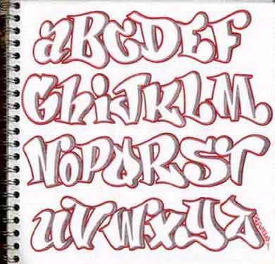 block letters graffiti alphabet | design-sketch-graffiti-alphabet-letters-in-the-paper-broke-ass-stuart