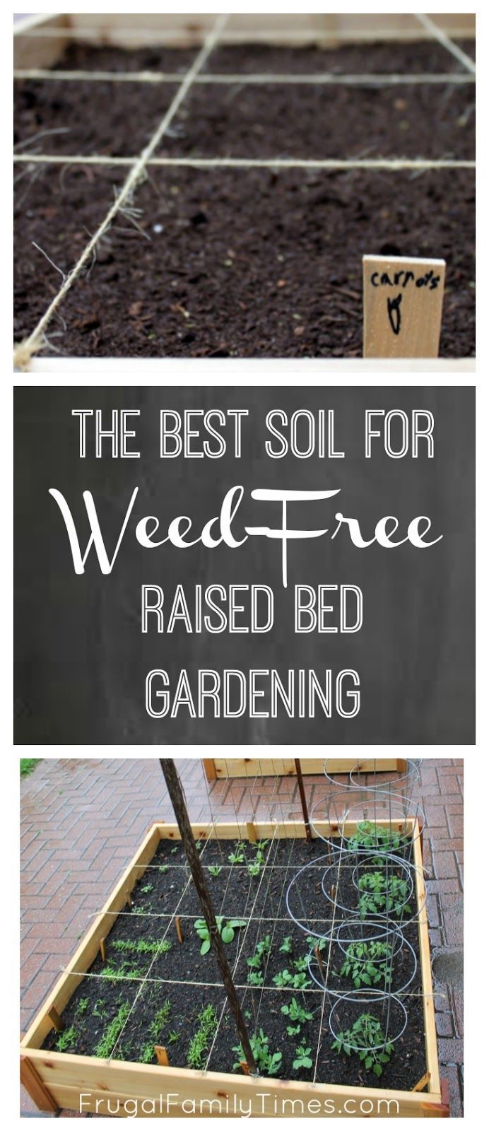 Choosing the soil for your raised bed, square foot garden.  The dirt on how to add soil to your beds to have a no or low weed
