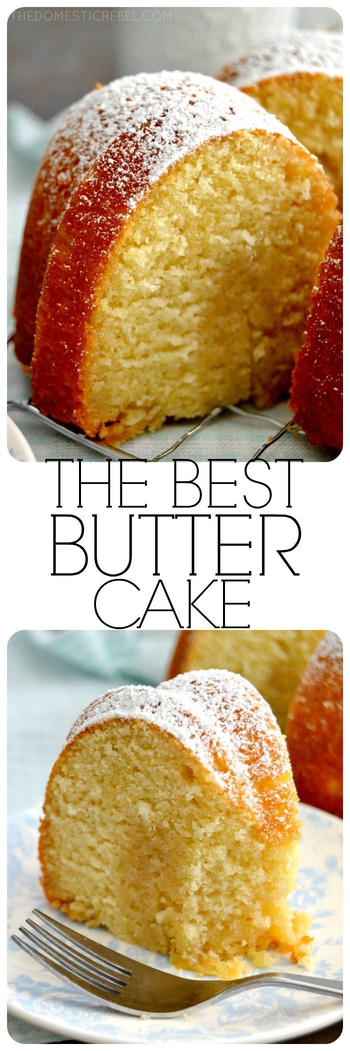 Este Best-Ever mantequilla pastel es tan sumamente húmedo, fácil de hacer, y sabe tan crujiente y delicioso!