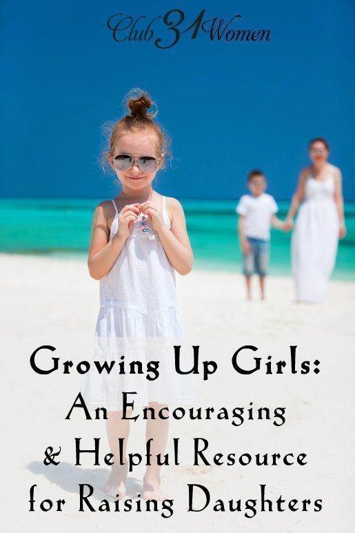 Got girls? Heres an encouraging and helpful resource for raising daughters! Shared from the heart of a mom with four girls.