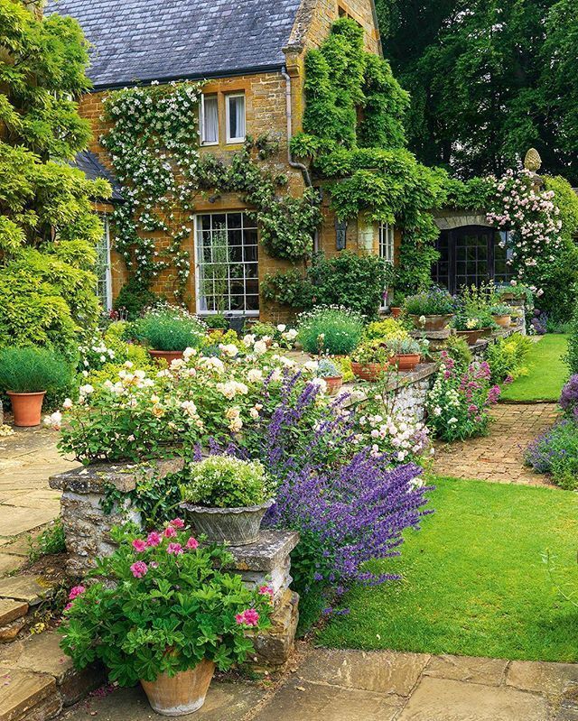 Great plant combinations and charming landscape.