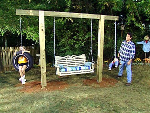 How to Hang a Tire Swing From a Tree | how-tos | DIY