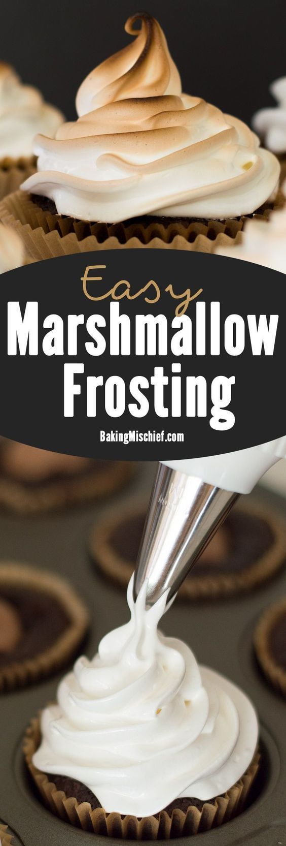 Light and fluffy marshmallow frosting. Delicious to eat and easy to make! Recipe includes nutritional information.