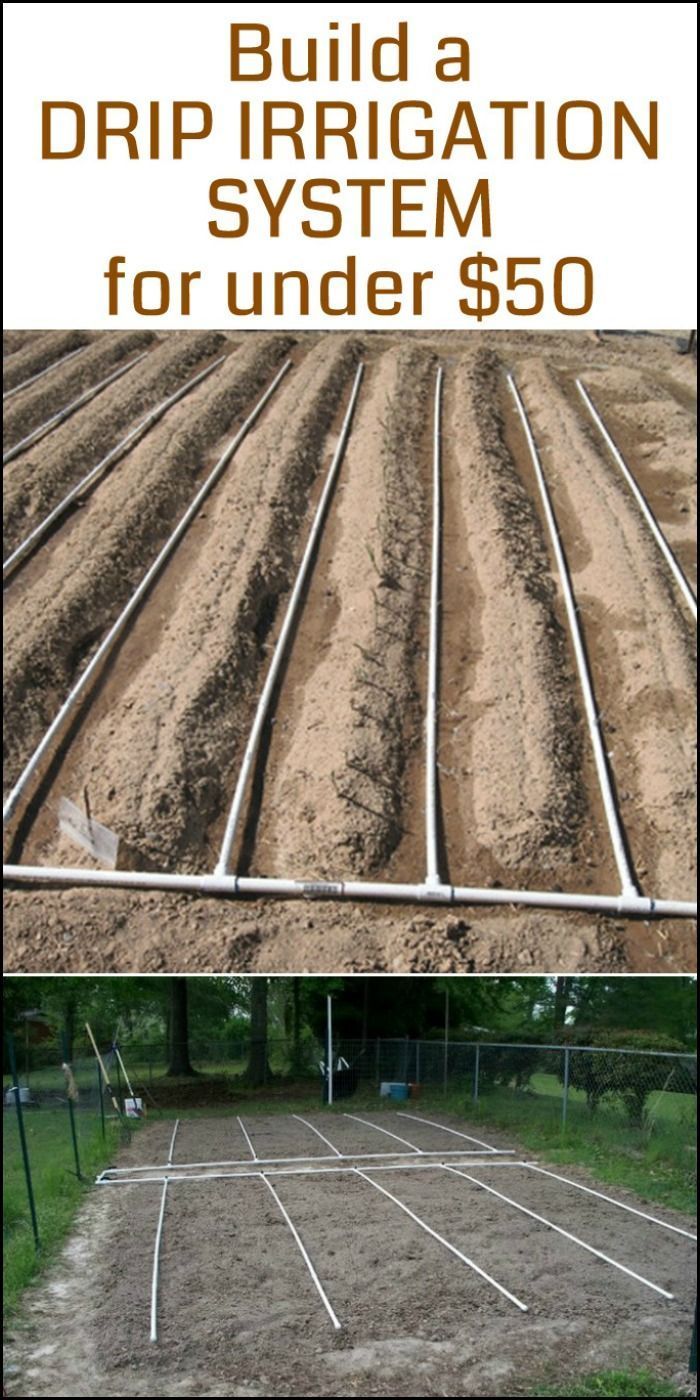 Need a drip irrigation system in your vegetable garden? Heres a project for you!