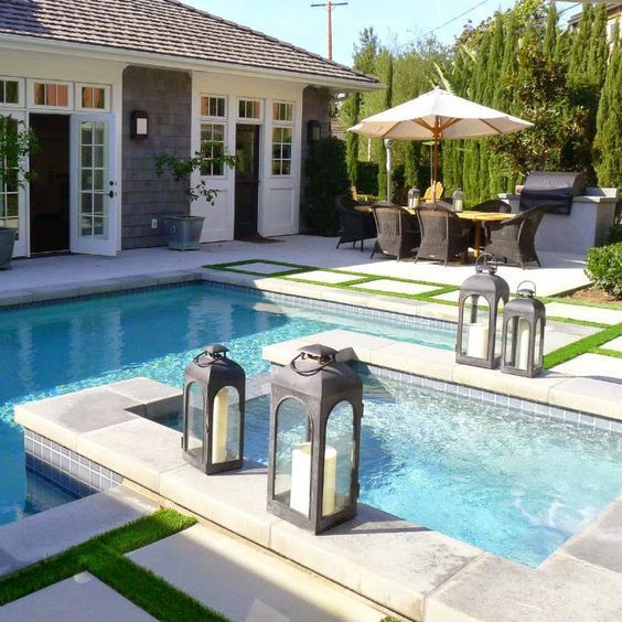 Our website loves to cater to every person’s needs, so you’ll probably find at least two or three beautiful pool landscape