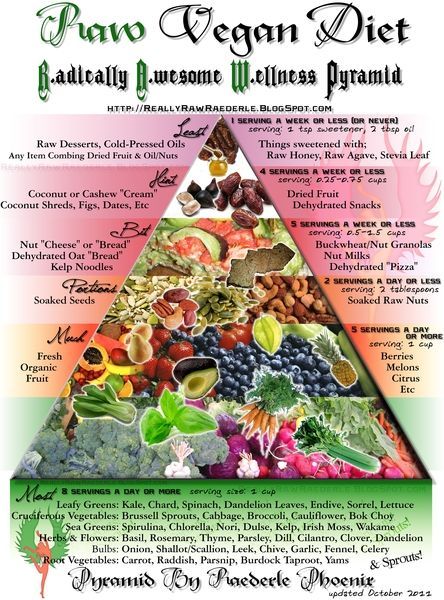 raw vegan pyramid – the next stage of health – 80 10 10 – future ref