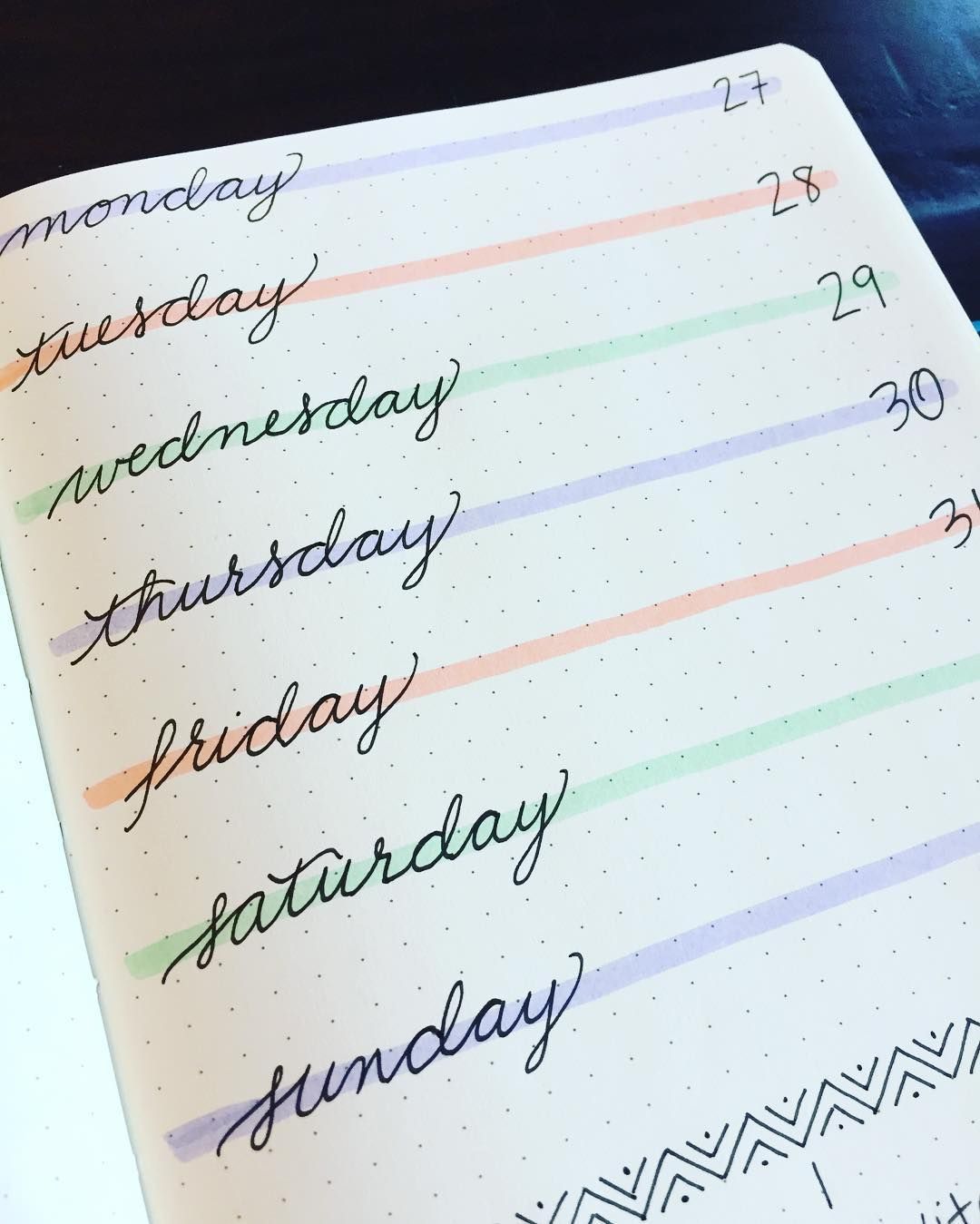 Spice Up Your Bullet Journal with Simple, Colorful Headers | Zen of Planning | Planner Peace and Inspiration