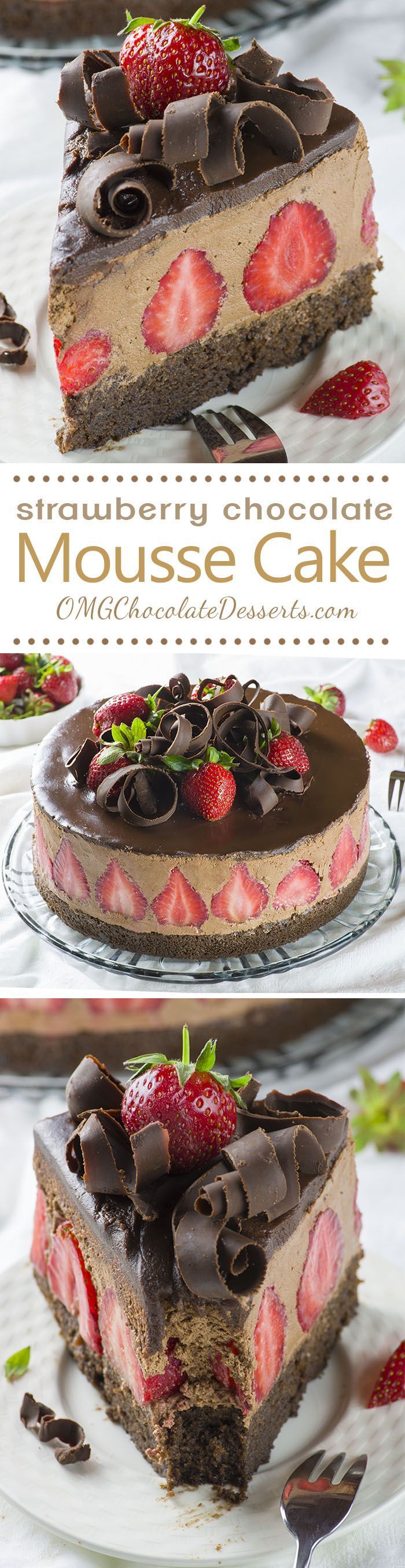 Strawberry Chocolate Cake is like the best chocolate covered strawberries you’ve ever eaten!!!