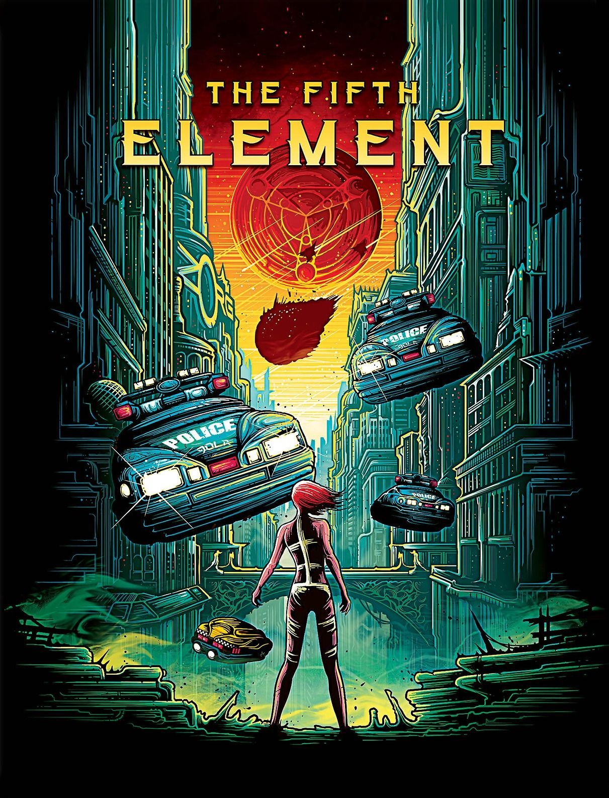 The Fifth Element by Dan Mumford