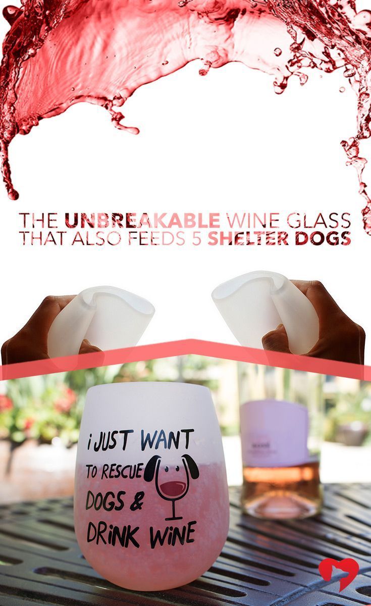 These durable, food grade silicone glasses fold down to make the ultimate portable wine glass! No more worrying about glass or