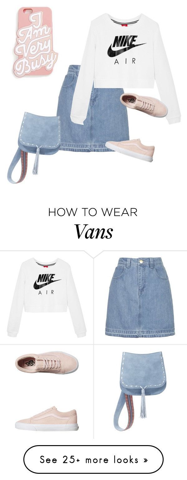 “Untitled #139” by baasthrix on Polyvore featuring ban.do, Topshop, NIKE, Vans and Steve Madden
