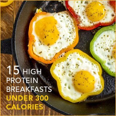 15 High Protein Breakfasts Under 300 Calories gethealthyu.com/… via @Get Healthy U | Chris Freytag