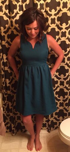 2016 Stitch Fix ** Everly Sherm Dress – love the color!