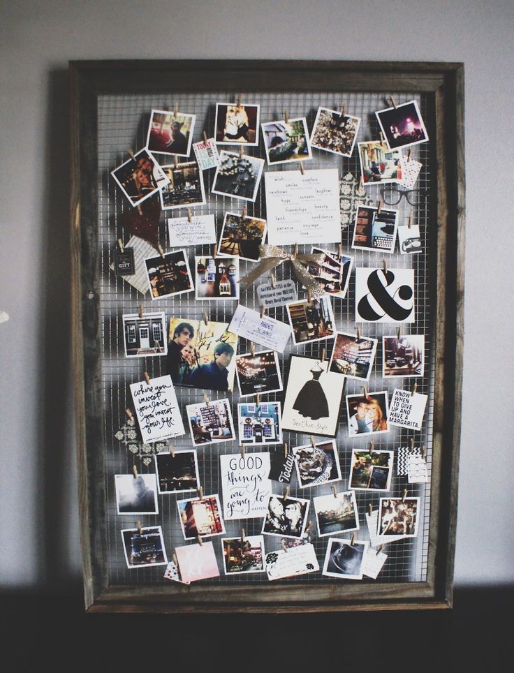 32 Photo Collage DIYs For Your Dorm Room, Apartment or House!